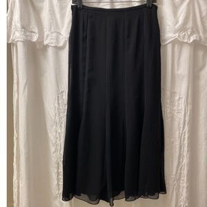 MSK Sheer Lined Boho Maxi Skirt Women Size S